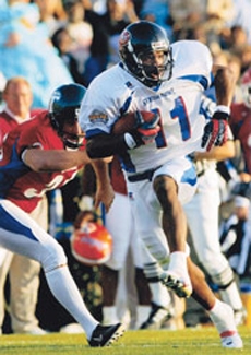 photo of Antoine Randle-El with football